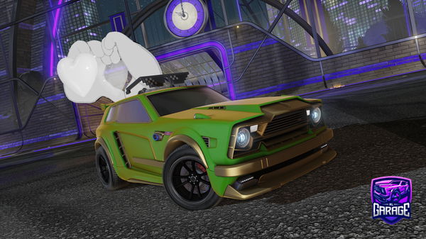 A Rocket League car design from Mrmackey