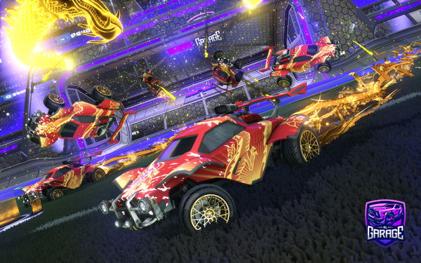 A Rocket League car design from AstroJade