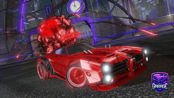 A Rocket League car design from Spookaluke09