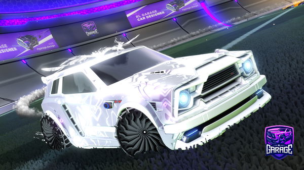 A Rocket League car design from 5amu5editz