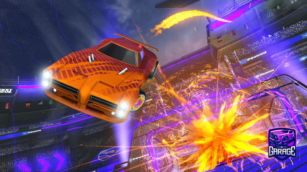 A Rocket League car design from Qei