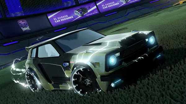 A Rocket League car design from Roffeloffe