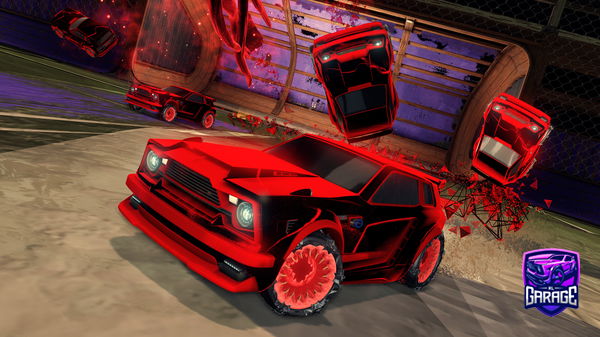 A Rocket League car design from Ice_spice