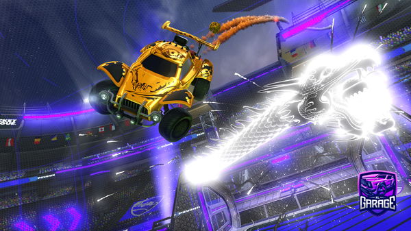 A Rocket League car design from MannZerr