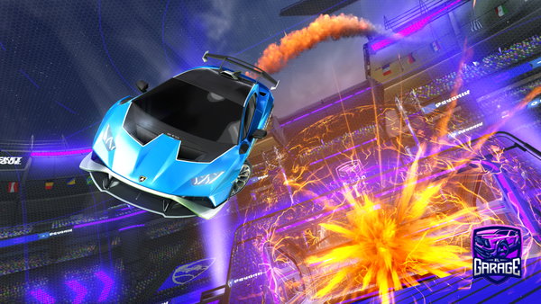 A Rocket League car design from uslp