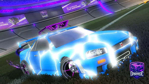 A Rocket League car design from Miniliz87