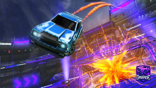 A Rocket League car design from Dashon_perrz