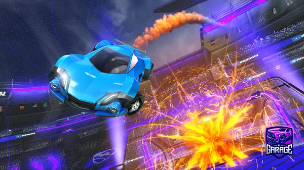 A Rocket League car design from Gunshy