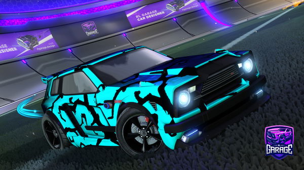 A Rocket League car design from Osborgj0022