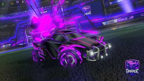 A Rocket League car design from voitx64