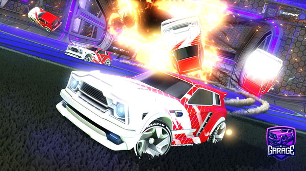 A Rocket League car design from Shadowflash