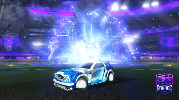 A Rocket League car design from Pyrite9