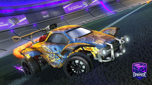 A Rocket League car design from iceyy_vii