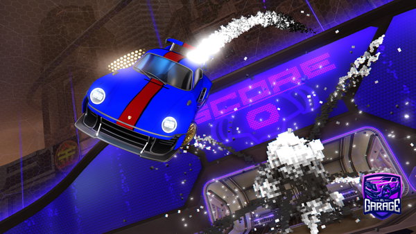 A Rocket League car design from herzlst88