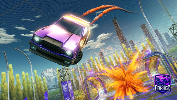 A Rocket League car design from EvanRonnebaum