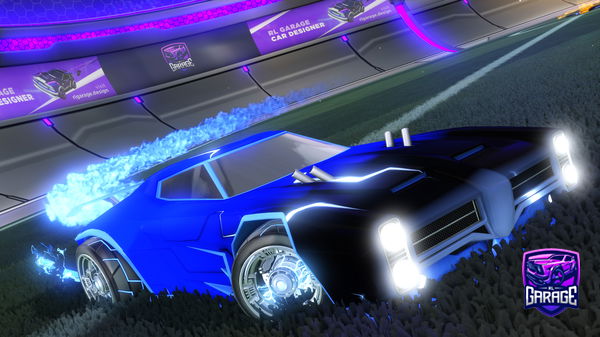 A Rocket League car design from Tiny29121975