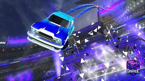 A Rocket League car design from PlateXX10