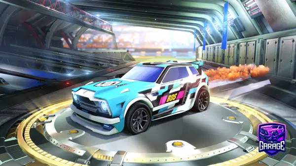 A Rocket League car design from ItzPhoenixAu