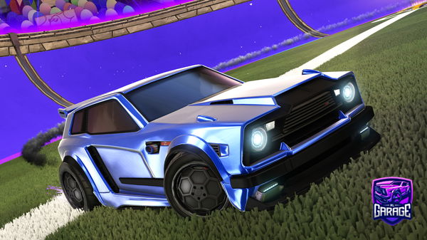 A Rocket League car design from babage21