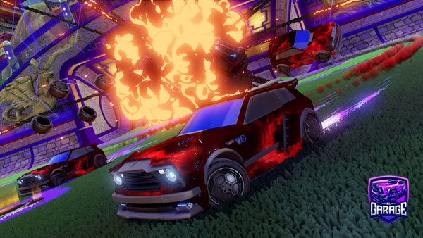 A Rocket League car design from Ruinz5861