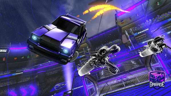 A Rocket League car design from SAE_Chicken
