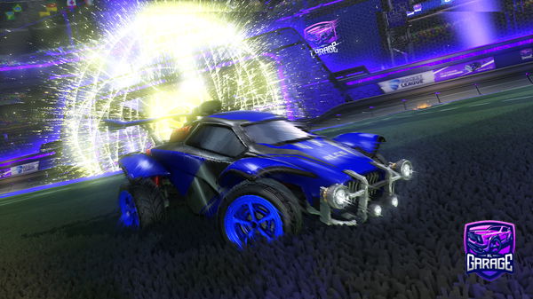 A Rocket League car design from yayroo