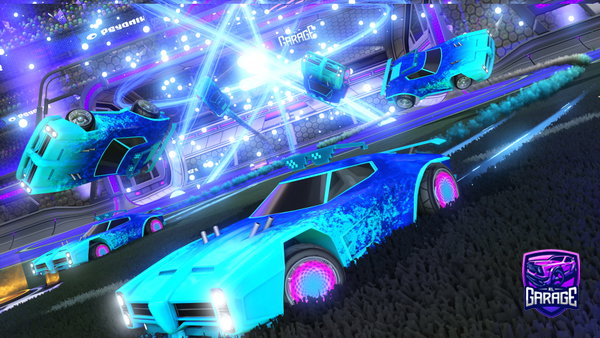 A Rocket League car design from Ironcool09