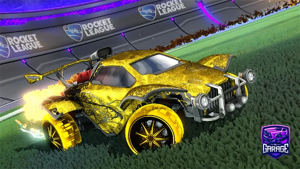 A Rocket League car design from Capone3214