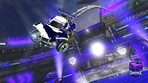 A Rocket League car design from Ghoxes