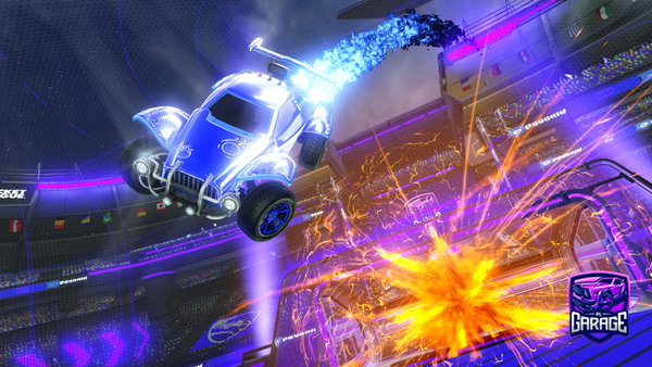 A Rocket League car design from maxingrand