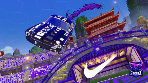 A Rocket League car design from Ninja4