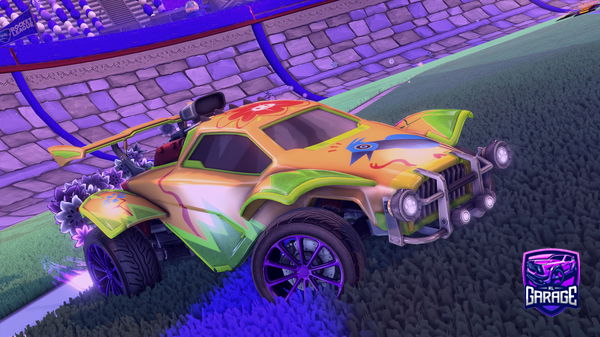 A Rocket League car design from DasMuesliIsKaputt