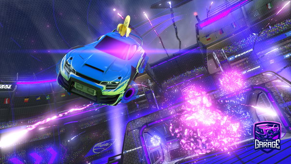 A Rocket League car design from Hauna
