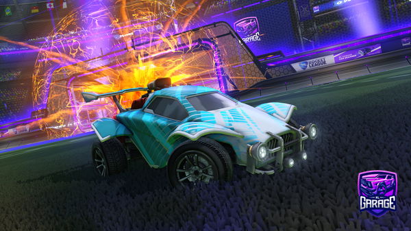 A Rocket League car design from rlarun