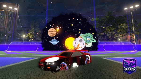 A Rocket League car design from ItsAgusGamer7