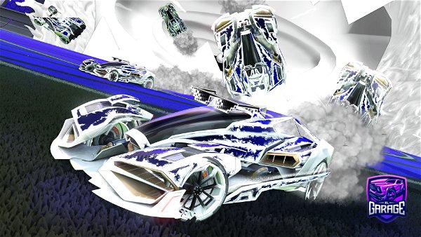 A Rocket League car design from SnekySnak9