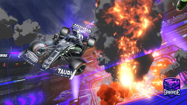 A Rocket League car design from activesauce098
