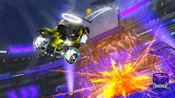 A Rocket League car design from medoo1981