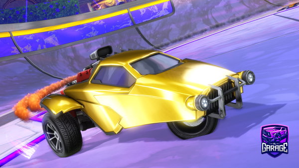A Rocket League car design from LeonHlzyy
