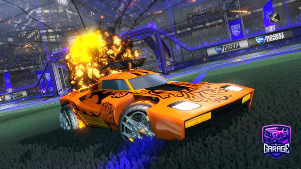 A Rocket League car design from RemcoY