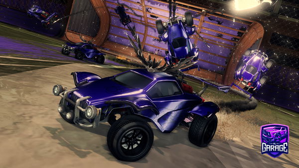 A Rocket League car design from Pepelicho