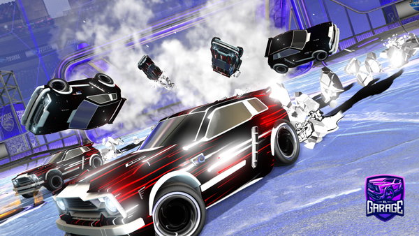 A Rocket League car design from RayyFTW