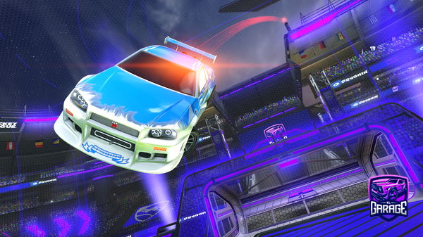 A Rocket League car design from chazzers420