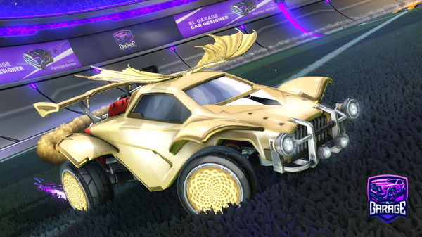 A Rocket League car design from Robin_scootz