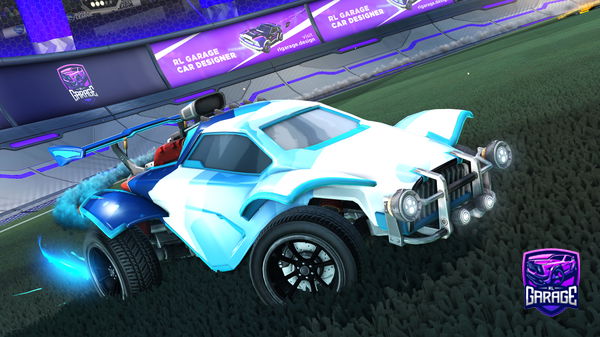 A Rocket League car design from CedarCraft