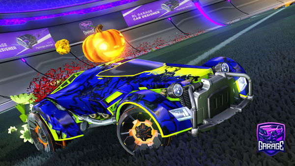 A Rocket League car design from Duckeater1019