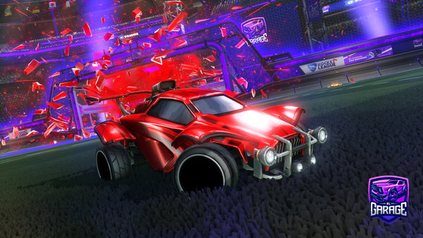 A Rocket League car design from Mab-11