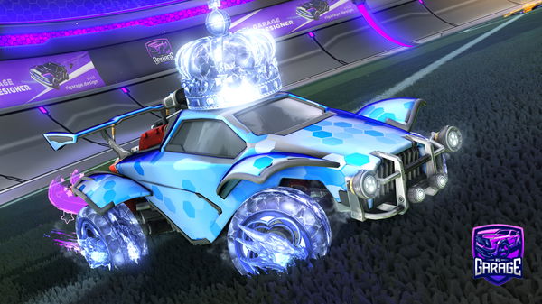 A Rocket League car design from Shooteo2313