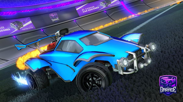 A Rocket League car design from gysgutsyal