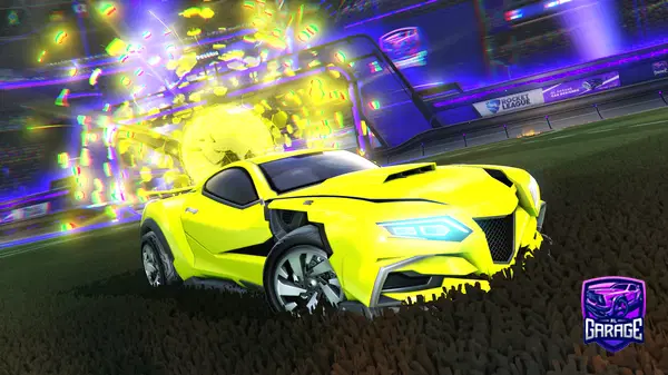 A Rocket League car design from CrmziYT